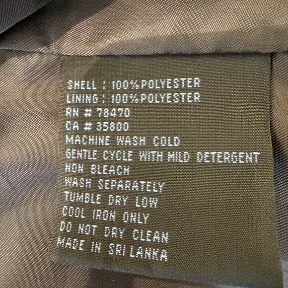 Black Kenneth Cole Reaction Windbreaker -  Medium - Picture 3 of 4